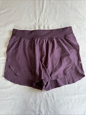 Lululemon Fast and Free Classic Short Grape Thistle 12 NWT